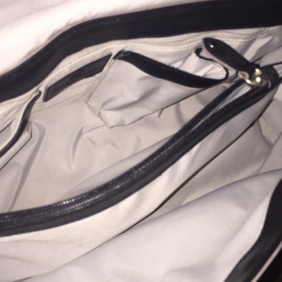 Cole Haan soft black leather trinity tote - Picture 6 of 8